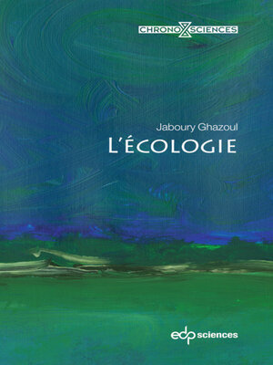 cover image of L'écologie